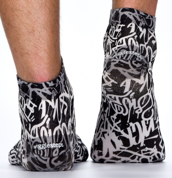 Wigglesteps Herren - Quarter - Style: 02957 - Black+White