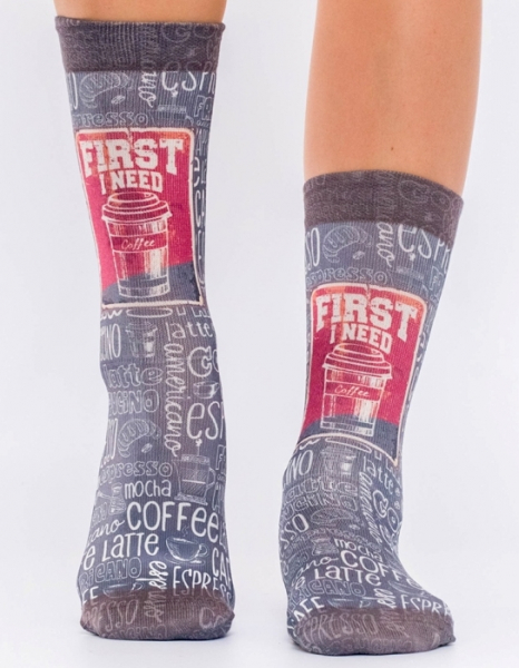 Wigglesteps Damen - Socken - Style: 03075 - Coffee First