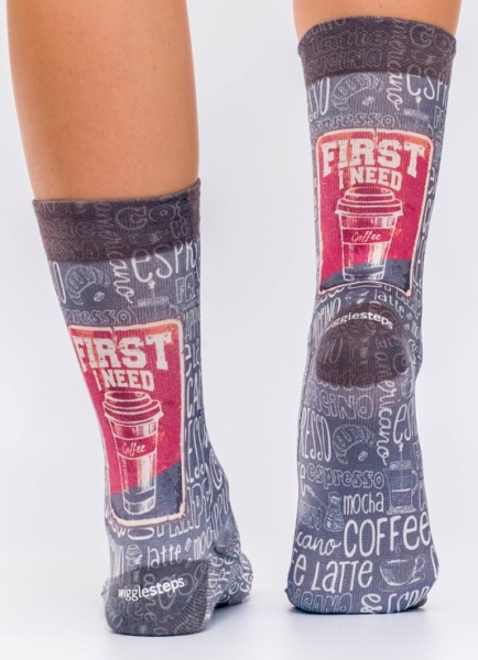 Wigglesteps Damen - Socken - Style: 03075 - Coffee First