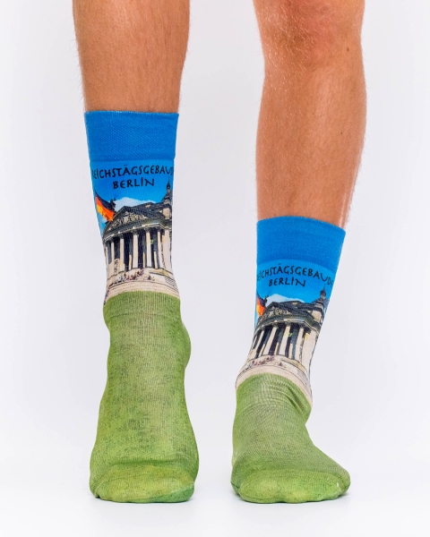 Wigglesteps Herren - Socken - Style: Berlin Reichstag