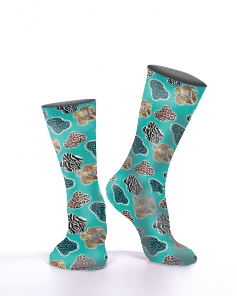 Wigglesteps Damen - Socken - Style: 03505 - Flick Türkis