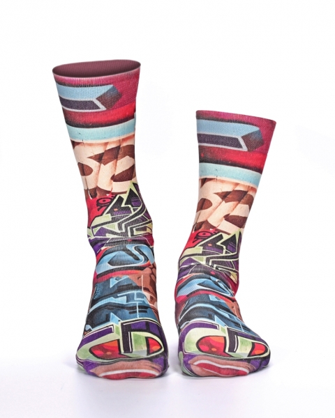 Wigglesteps Herren - Socken - Style: 03561 - Street Art