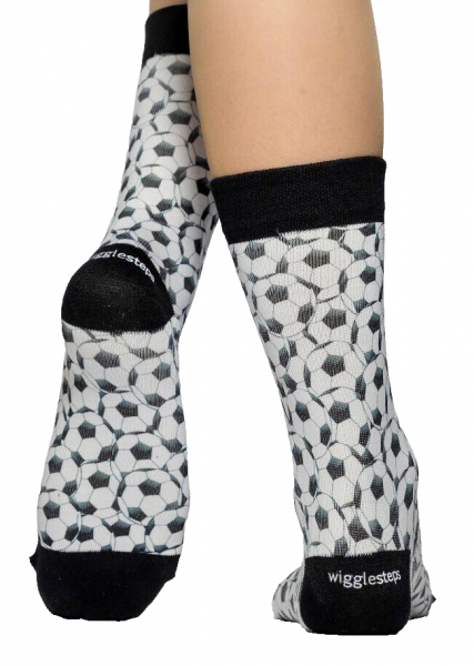 Wigglesteps Damen - Socken - Style: 03618 - Fussball Weiß