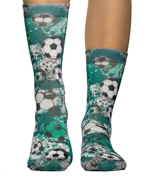 Wigglesteps Damen - Socken - Style: 03619 - Fussball Grün