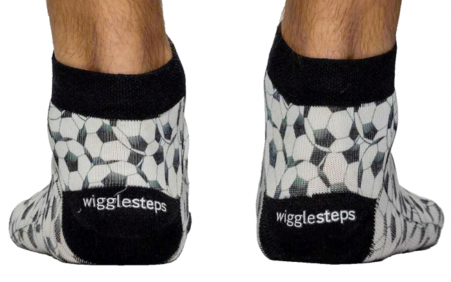 Wigglesteps Herren - Quarter - Style: 03621 - Fussball Weiß