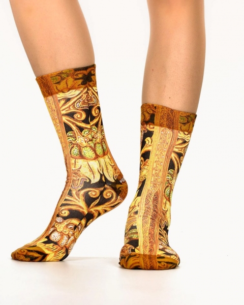 Wigglesteps Damen - Socken - Style: 03700 - Gold Edition