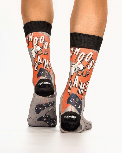 Wigglesteps Herren - Socken - Style: 03785 - Choose your Game