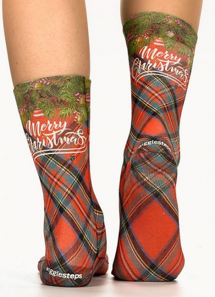 Wigglesteps Damen - Socken - Style: 03825 - Merry Christmas