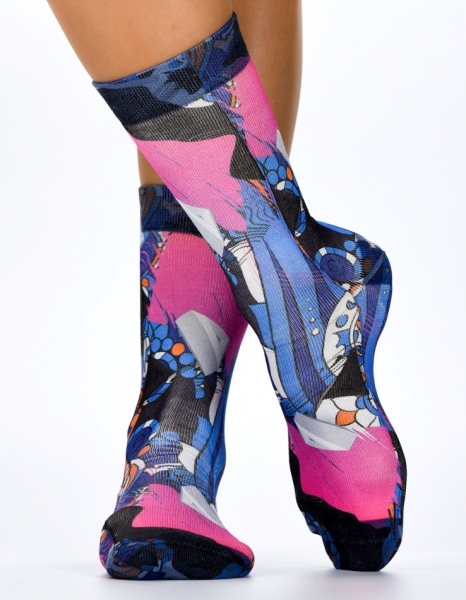 Wigglesteps Damen - Socken - Style: 03907 - Graphic Art