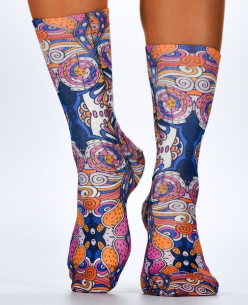 Wigglesteps Damen - Socken - Style: 03936 - Ethnic Art