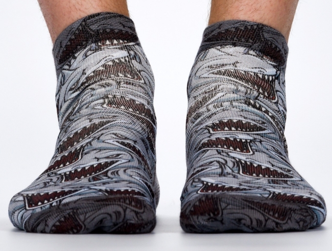 Wigglesteps Herren - Quarter - Style: 04032 - Shark Grey