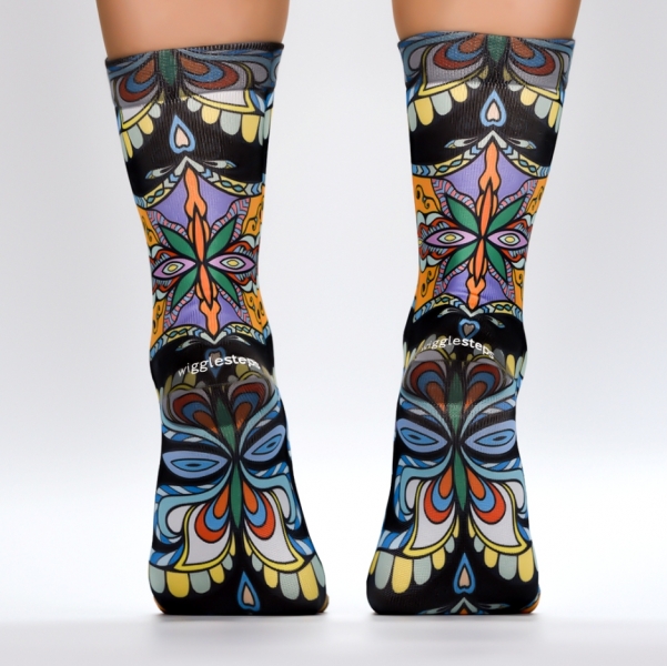 Wigglesteps Damen - Socken - Style: 04064 - Ethnic Art