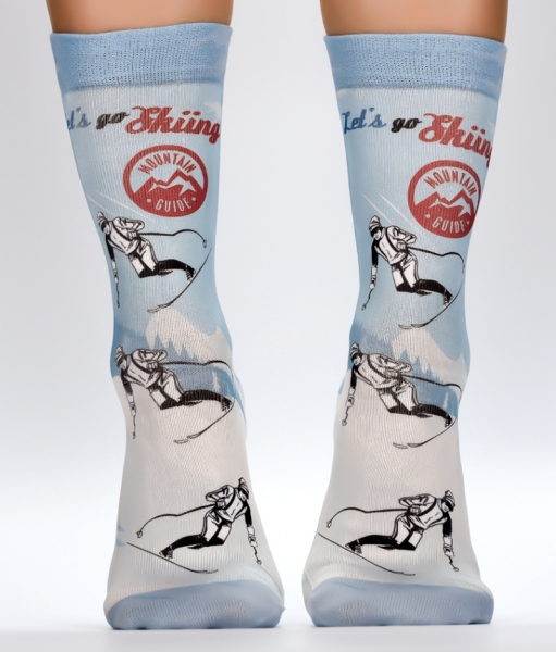 Wigglesteps Damen - Socken - Style: 04116 - let's go Skiing