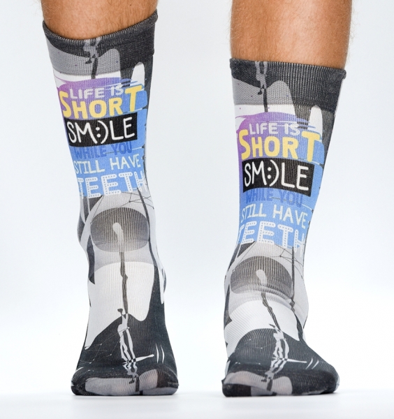 Wigglesteps Herren - Socken - Style: 04152 - einfach lächeln