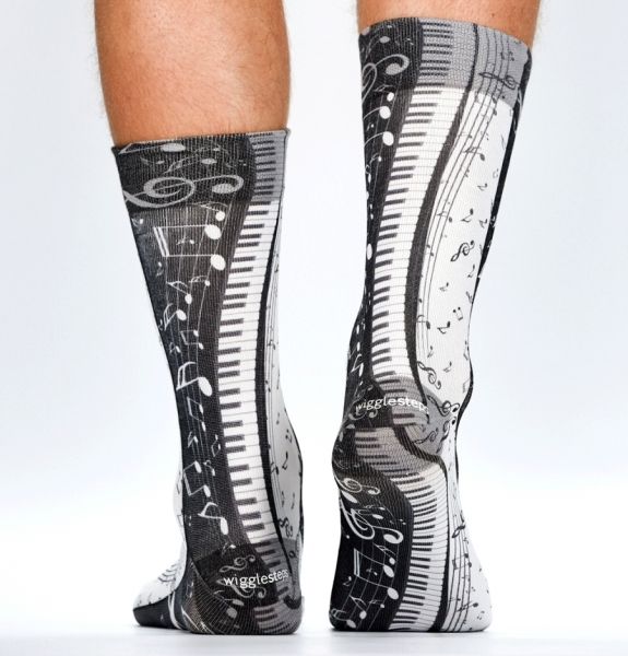 Wigglesteps Herren - Socken - Style: 04163 - Fine Musik