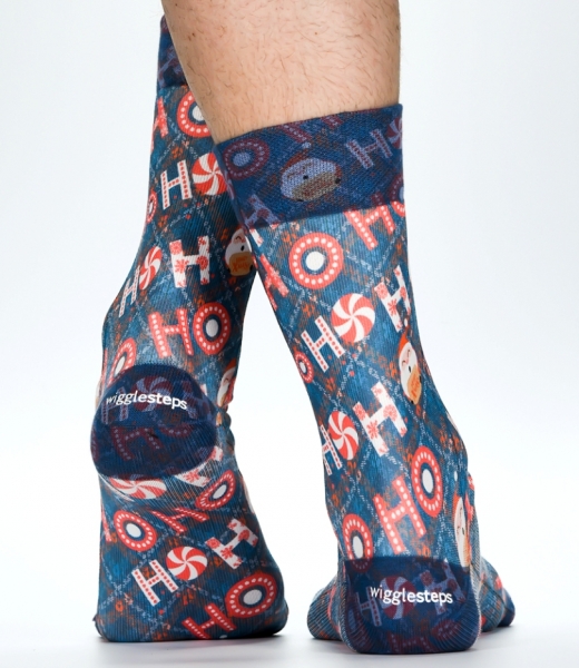 Wigglesteps Herren - Socken - Style: X-Mas HoHoHo 04173