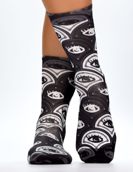 Wigglesteps Damen - Socken - Style: 04267 - Black Eye