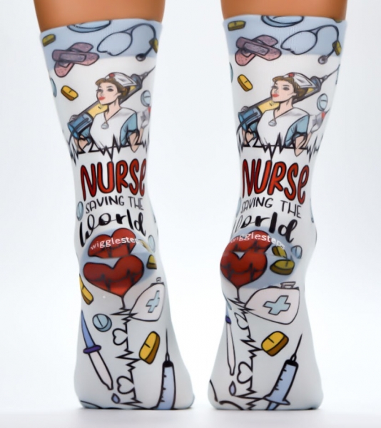 Wigglesteps Damen - Socken - Style: 04281 - Krankenschwester