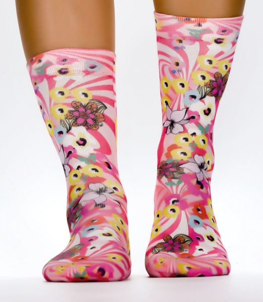 Wigglesteps Damen - Socken - Style: 04284 - Candy Flowers