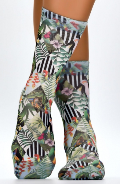 Wigglesteps Damen - Socken - Style: 04289 - Dschungelzeit