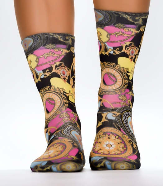 Wigglesteps Damen - Socken - Style: 04300 - Barock Black