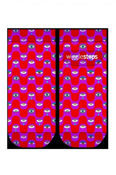 Wigglesteps Damen - Sneaker - Style: 04321 - Red Eye