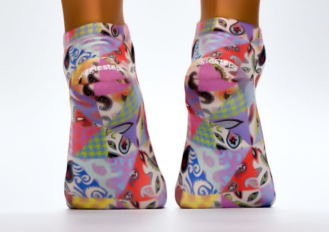 Wigglesteps Damen - Sneaker - Style: 04333 - Mosaik Pink