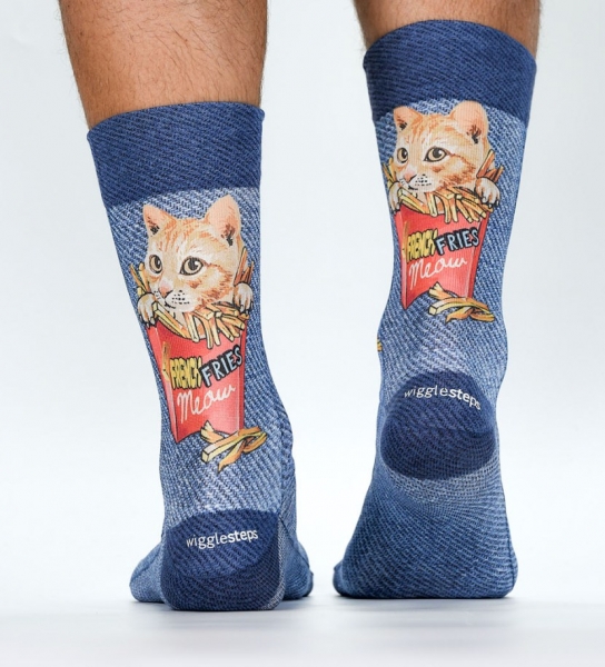 Wigglesteps Herren - Socken - Style: 04371 - Katze