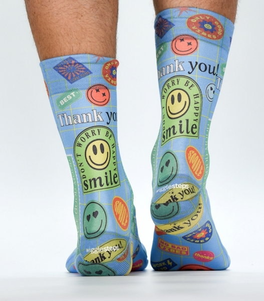Wigglesteps Herren - Socken - Style: 04394 - Smile