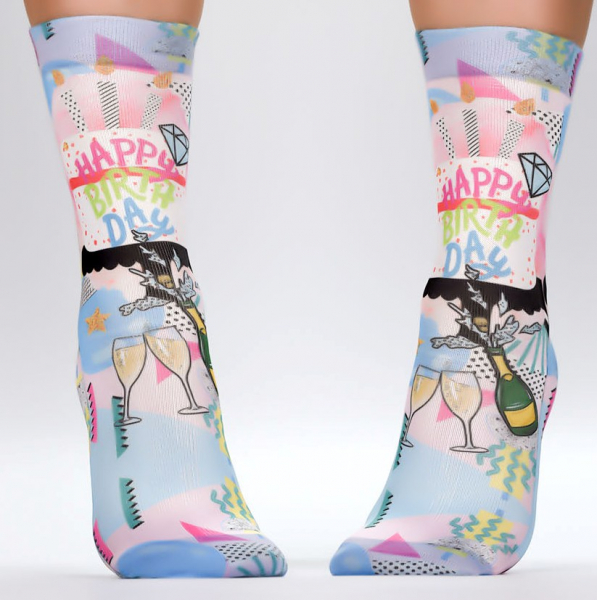 Wigglesteps Damen - Socken - Style: 4528 - Geburtstag