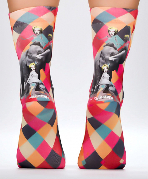 Wigglesteps Damen - Socken - Style: 04531 - Monroe Elephant