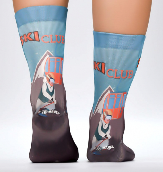 Wigglesteps Damen - Socken - Style: 04538 - Ski Club