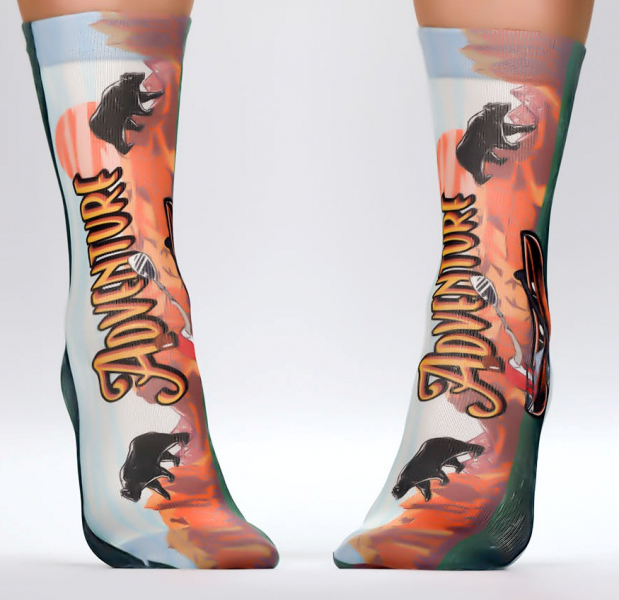 Wigglesteps Damen - Socken - Style: 04539 - Adventure
