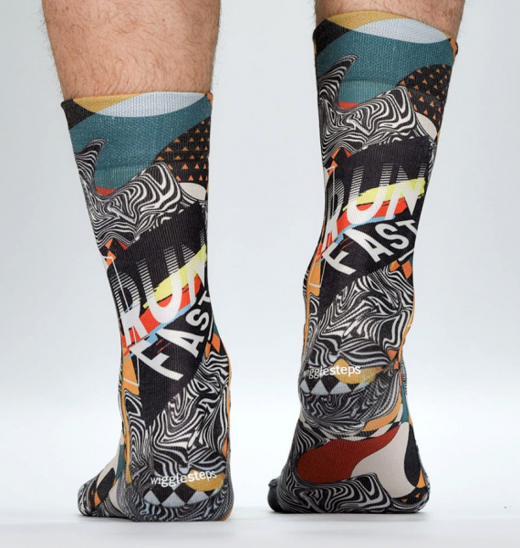 Preview: Wigglesteps Herren - Socken - Style: 04572 - Run Fast