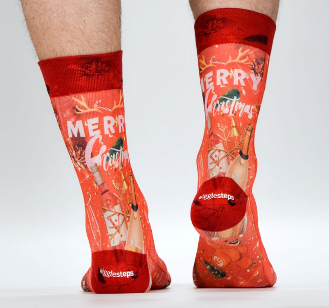 Wigglesteps Herren - Socken - Style: 04583 - Red Time