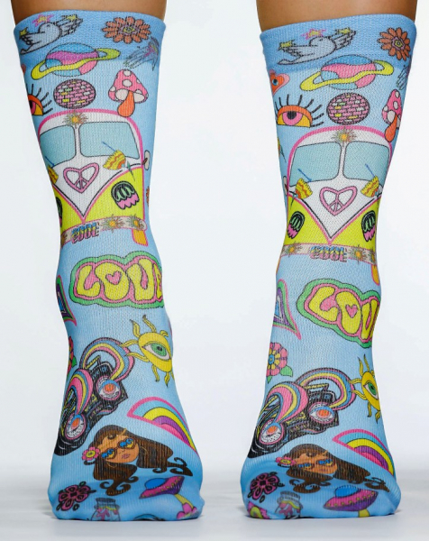 Wigglesteps Damen - Socken - Style: 04744 - Hippie Bus