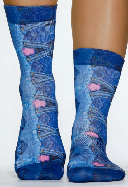 Wigglesteps Damen - Socken - Style: 04758 - Jeanslook