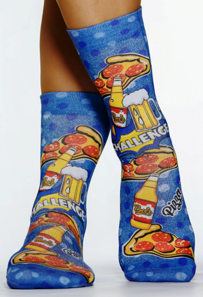Wigglesteps Damen - Socken - Style: 04766 - Pizza Challenge