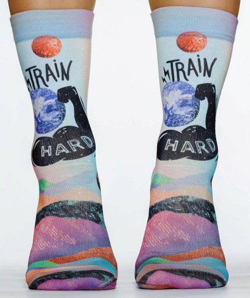 Wigglesteps Damen - Socken - Style: 04771- Train Hard