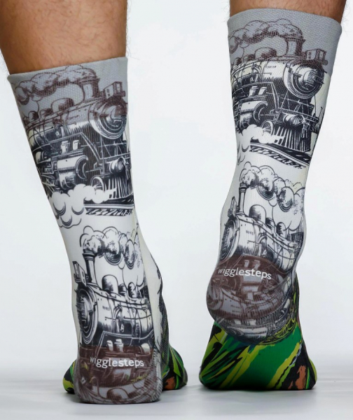Wigglesteps Herren - Socken - Style: 04840 - Dampflok