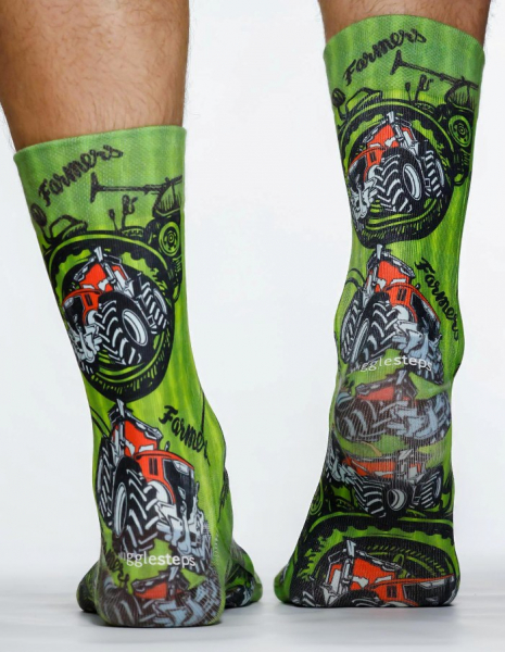 Wigglesteps Herren - Socken - Style: 04842 - Traktor
