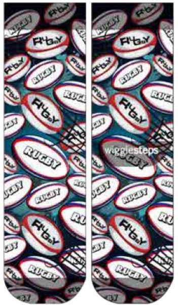 Wigglesteps Damen - Socken - Style: 04920 - Rugby