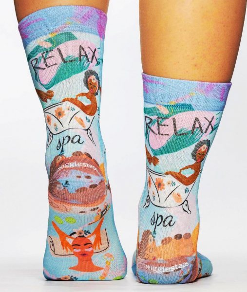 Wigglesteps Damen - Socken - Style: 04927 - Spa Relax