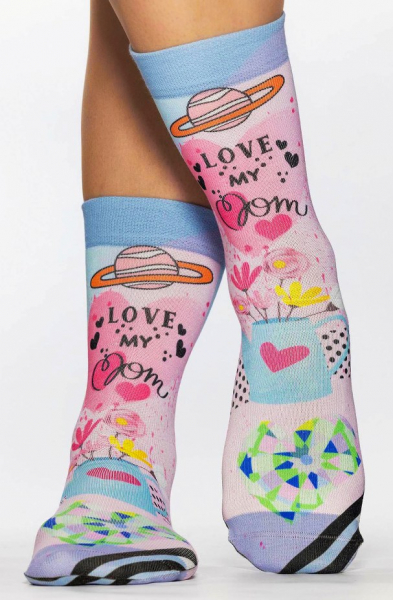 Wigglesteps Damen - Socken - Style: 04938 - i love my Mom