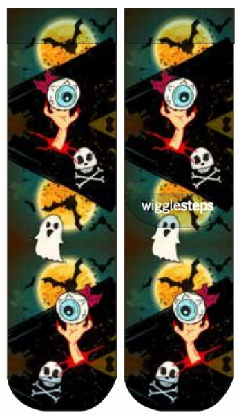 Wigglesteps Damen - Socken - Style: 04943 - Helloween