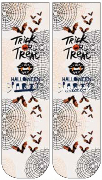 Wigglesteps Damen - Socken - Style: 04945 - Helloween Party
