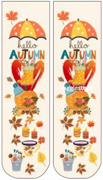 Wigglesteps Damen - Socken - Style: 04965 - Hallo Herbst