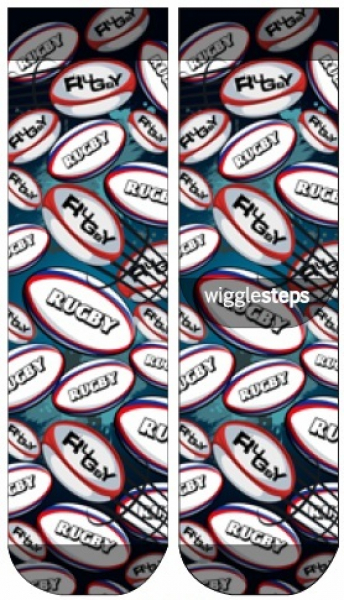 Wigglesteps Herren - Socken - Style: 04982 - Rugby