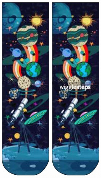 Wigglesteps Herren - Socken - Style: 04992 - Universe
