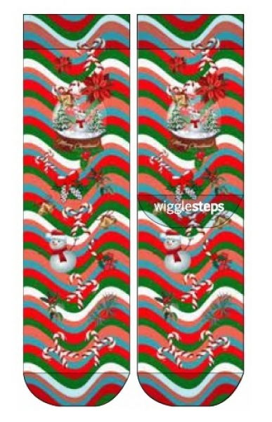10 Paar Cool 7 und Wigglesteps Socken Restposten - MIX WEIHNACHTSMOTIVE